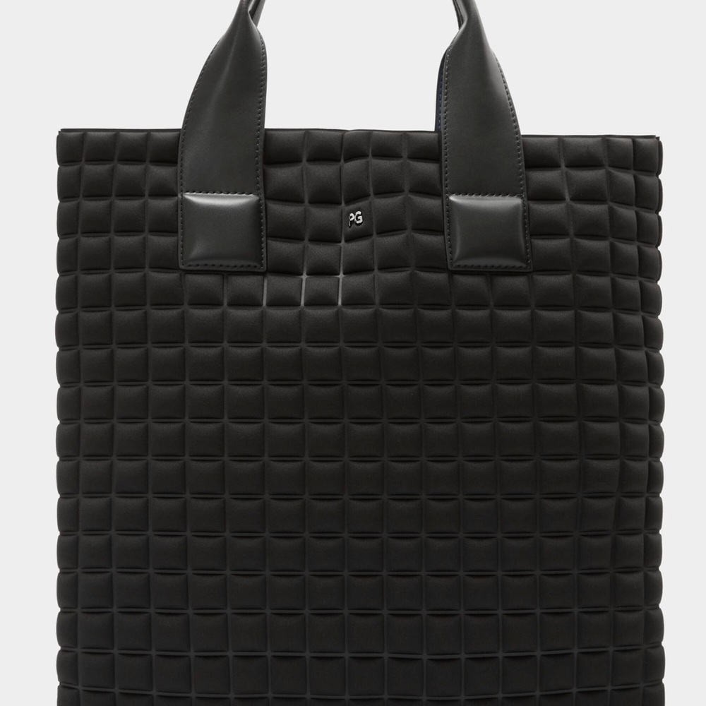 Purificacion Garcia CHOCO PG HANDBAG Carry All Tote Neoprene Shopping like New